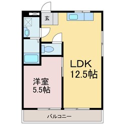 仲田ビルの物件間取画像